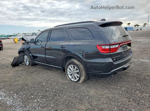 1C4RDJDG9PC636675 2023 DODGE DURANGO Black უკანა მარცხენა