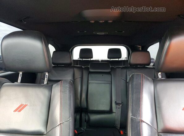 1C4RDJDG9PC636675 2023 DODGE DURANGO Black უკანა სავარძლების ხედი