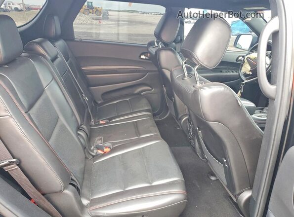 1C4RDJDG9PC636675 2023 DODGE DURANGO Black უკანა სალონის ხედი