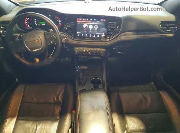 1C4RDJDG9SC524466 2025 DODGE DURANGO Black Widok deski rozdzielczej