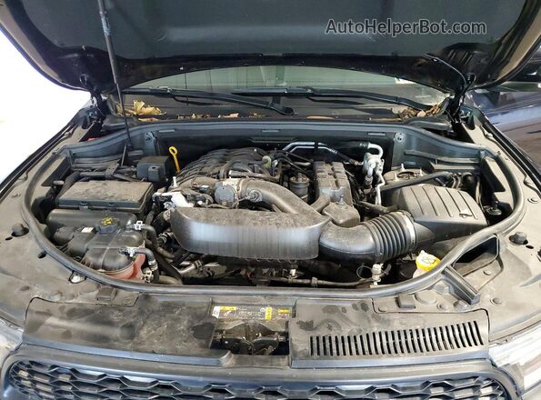 1C4RDJDG9SC524466 2025 DODGE DURANGO Black Widok komory silnika