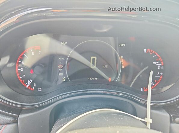 1C4RDJDG9TC239106 2026 DODGE DURANGO Gray Սարքավորումների վահանակի տեսք