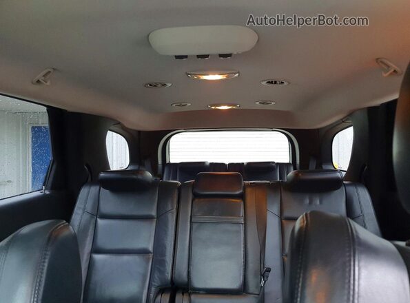 1C4RDJDGXGC353587 2016 DODGE DURANGO Серый Вид задних сидений