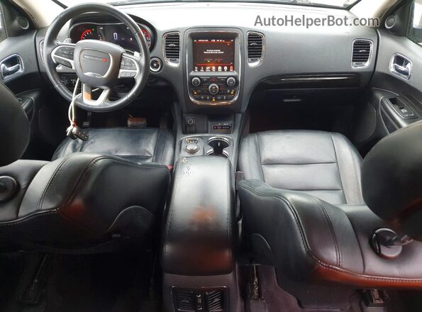 1C4RDJDGXGC353587 2016 DODGE DURANGO Серый Вид панели приборов