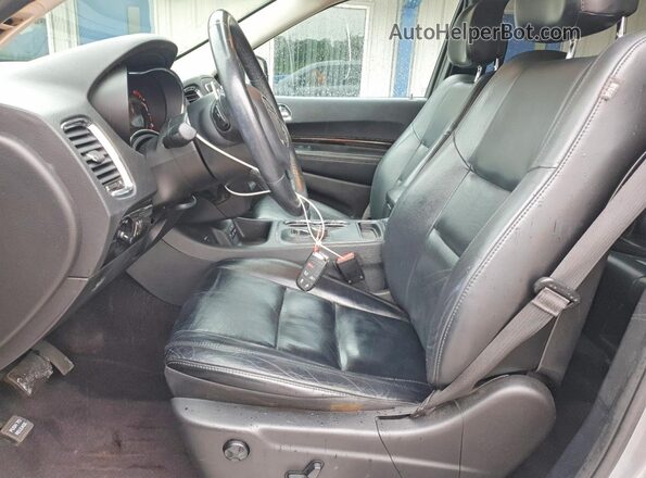 1C4RDJDGXGC353587 2016 DODGE DURANGO Серый Вид салона спереди