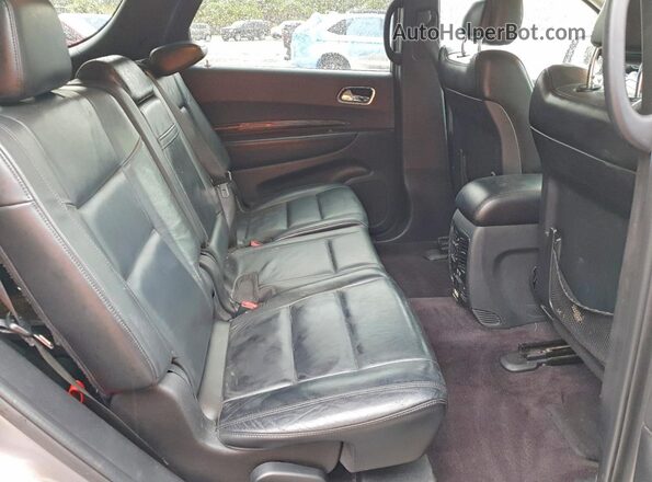 1C4RDJDGXGC353587 2016 DODGE DURANGO Серый Вид задней части салона