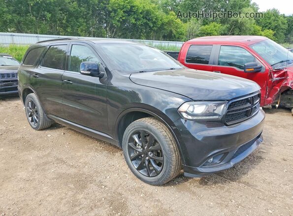 1C4RDJDGXHC726192 2017 DODGE DURANGO Black Delantero derecho