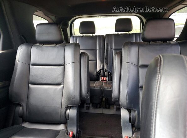 1C4RDJDGXHC726192 2017 DODGE DURANGO Black Vista de los asientos traseros