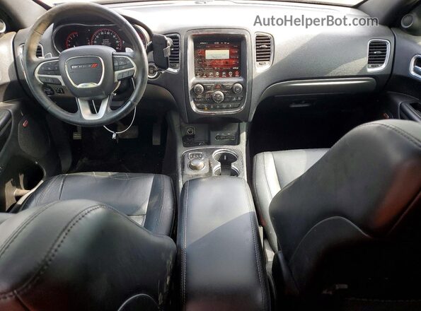 1C4RDJDGXHC726192 2017 DODGE DURANGO Black Vista del salpicadero