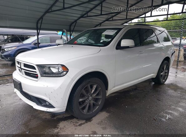 1C4RDJDGXHC820976 2017 DODGE DURANGO White Передня ліва чверть