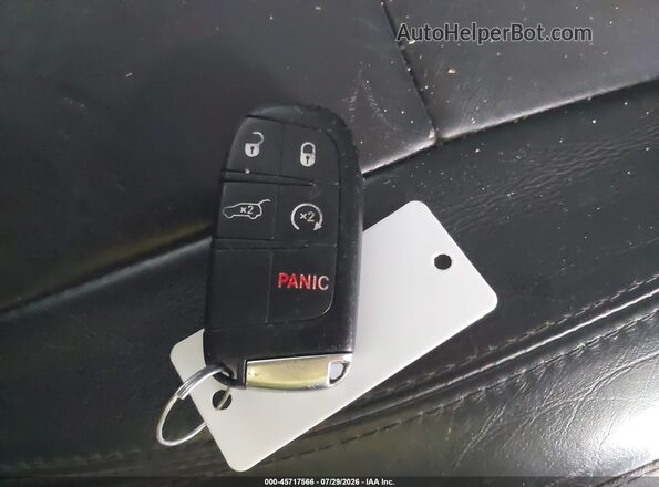 1C4RDJDGXHC820976 2017 DODGE DURANGO White Вид панелі приладів