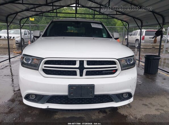 1C4RDJDGXHC820976 2017 DODGE DURANGO White Вид задньої частини салону