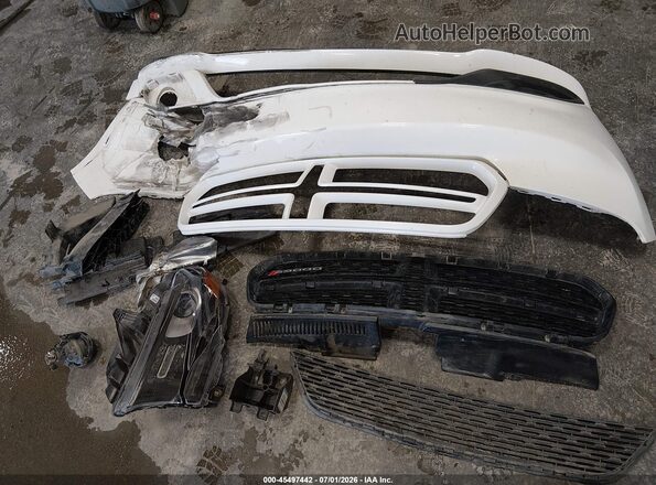 1C4RDJDGXHC870549 2017 DODGE DURANGO White ხელსაწყოთა პანელის ხედი