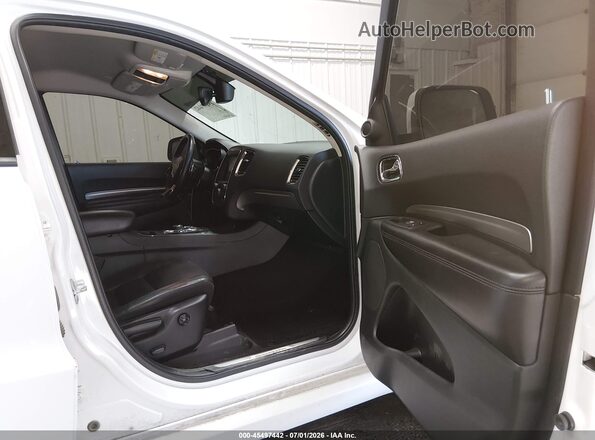 1C4RDJDGXHC870549 2017 DODGE DURANGO White წინა სალონის ხედი
