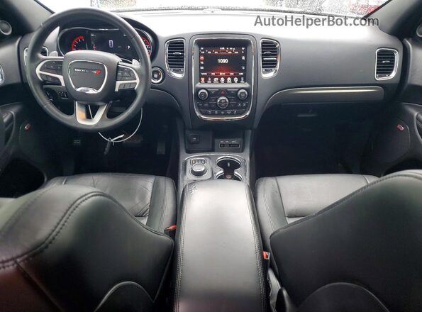 1C4RDJDGXHC945315 2017 DODGE DURANGO White Dashboard view