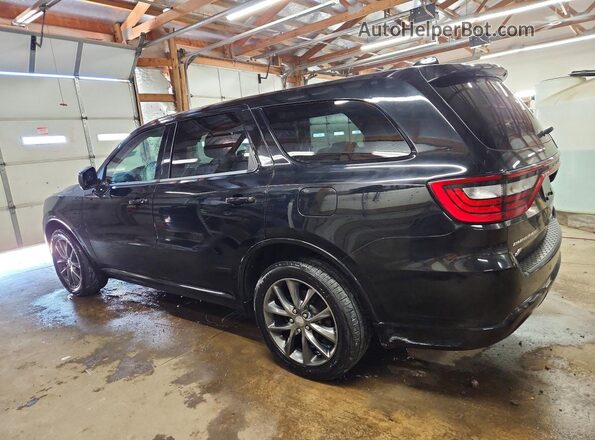1C4RDJDGXJC371899 2018 DODGE DURANGO Black Trasero izquierdo