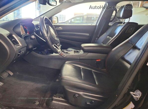 1C4RDJDGXJC371899 2018 DODGE DURANGO Black Vista interior delantera