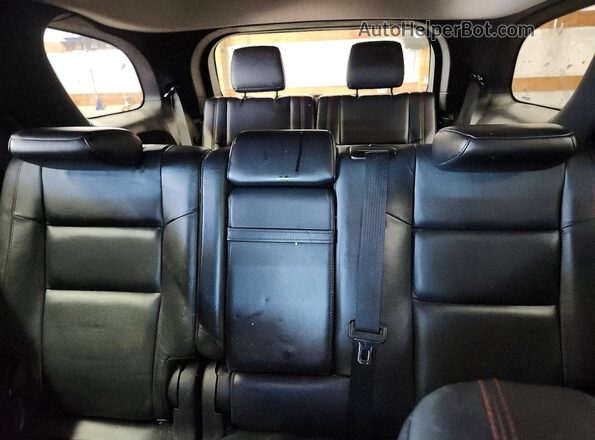 1C4RDJDGXJC371899 2018 DODGE DURANGO Black Vista de los asientos traseros