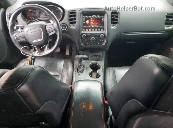 1C4RDJDGXJC439327 2018 DODGE DURANGO Black Vista del salpicadero