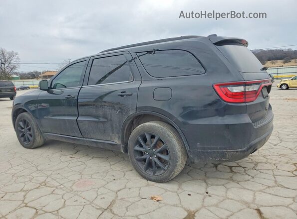 1C4RDJDGXJC439327 2018 DODGE DURANGO Black Trasero izquierdo