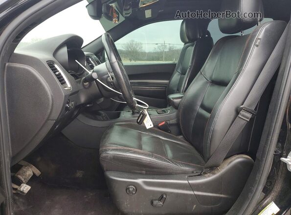 1C4RDJDGXJC439327 2018 DODGE DURANGO Black Vista interior delantera