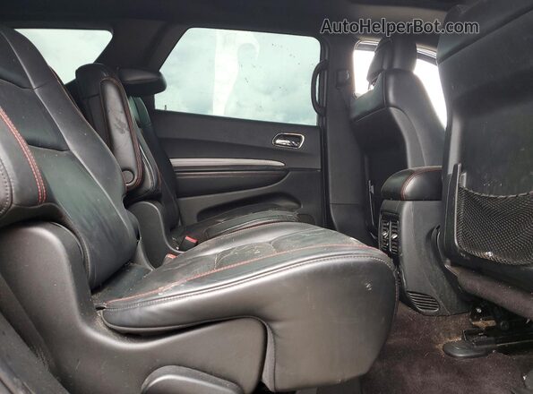 1C4RDJDGXJC439327 2018 DODGE DURANGO Black Vista interior trasera