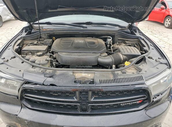 1C4RDJDGXJC439327 2018 DODGE DURANGO Black Vista del compartimento del motor