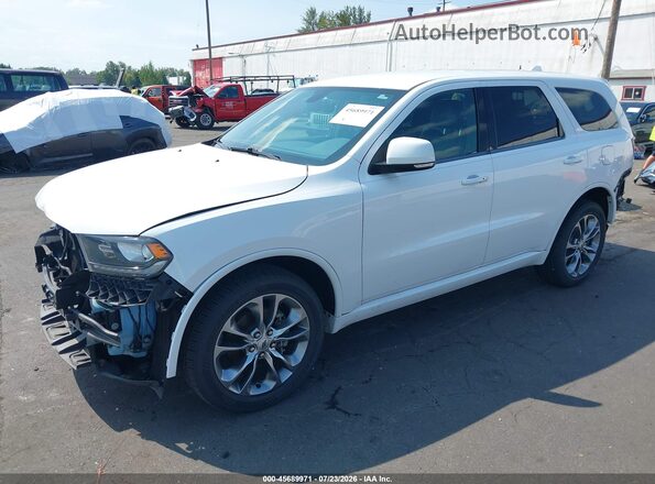 1C4RDJDGXKC558397 2019 DODGE DURANGO White Przód lewy