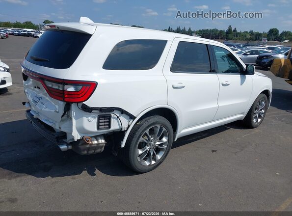 1C4RDJDGXKC558397 2019 DODGE DURANGO White Tył prawy
