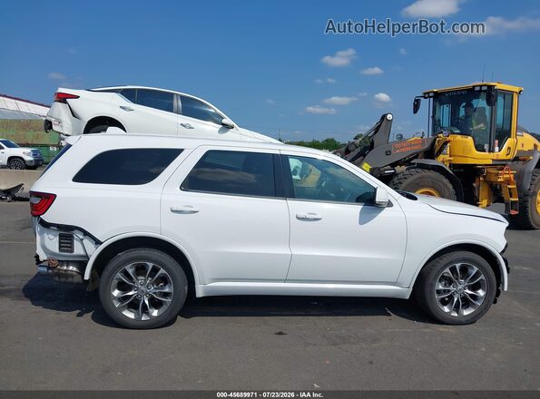 1C4RDJDGXKC558397 2019 DODGE DURANGO White Widok wnętrza 360 stopni