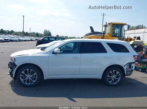 1C4RDJDGXKC558397 2019 DODGE DURANGO White 