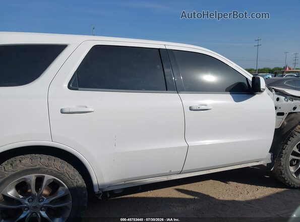 1C4RDJDGXLC286094 2020 DODGE DURANGO White Widok wnętrza z tyłu