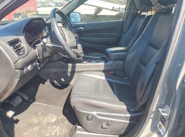1C4RDJDGXMC717941 2021 DODGE DURANGO Gray Front interior view