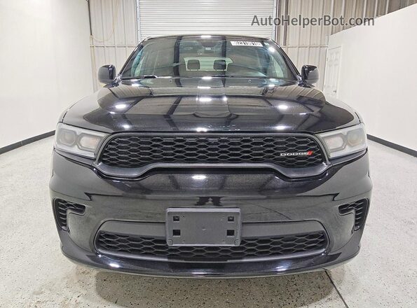 1C4RDJDGXPC675551 2023 DODGE DURANGO Black Вид спереду