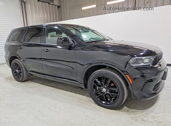1C4RDJDGXPC675551 2023 DODGE DURANGO Black Передня права чверть