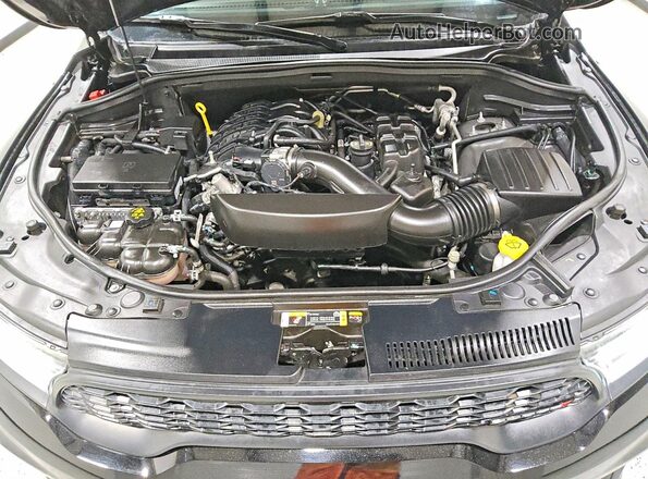 1C4RDJDGXPC675551 2023 DODGE DURANGO Black Вид підкапотного простору