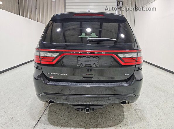 1C4RDJDGXPC675551 2023 DODGE DURANGO Black Вид ззаду