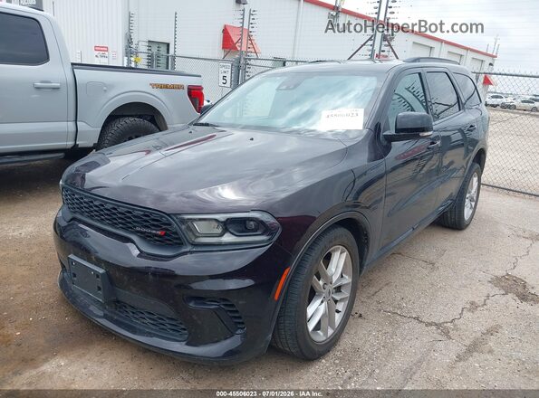 1C4RDJDGXRC119646 2024 DODGE DURANGO Burgundy Front left