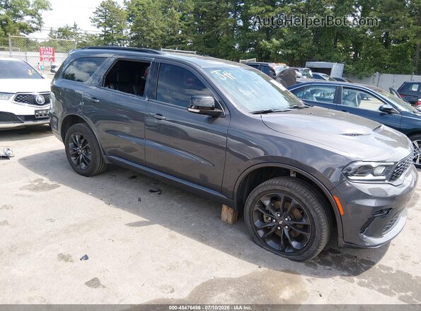 1C4RDJDGXRC193018 2024 DODGE DURANGO Серый Вид спереди