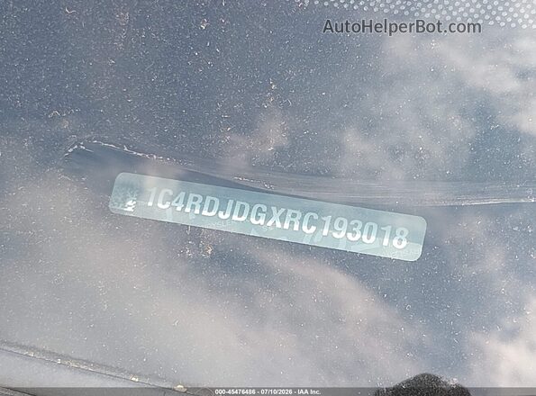1C4RDJDGXRC193018 2024 DODGE DURANGO Серый 
