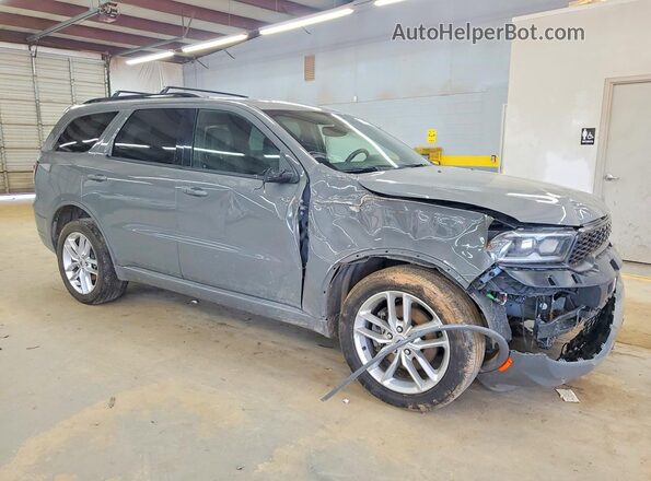 1C4RDJDGXRC237874 2024 DODGE DURANGO Серый Передняя правая четверть