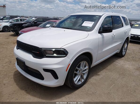 1C4RDJDGXSC547917 2025 DODGE DURANGO Белый Передняя левая четверть