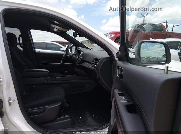 1C4RDJDGXSC547917 2025 DODGE DURANGO Белый Вид салона спереди