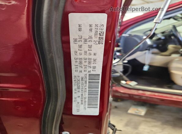 1C4RDJEG0JC255805 2018 DODGE DURANGO Maroon 360 interior view