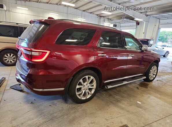 1C4RDJEG0JC255805 2018 DODGE DURANGO Maroon Rear right