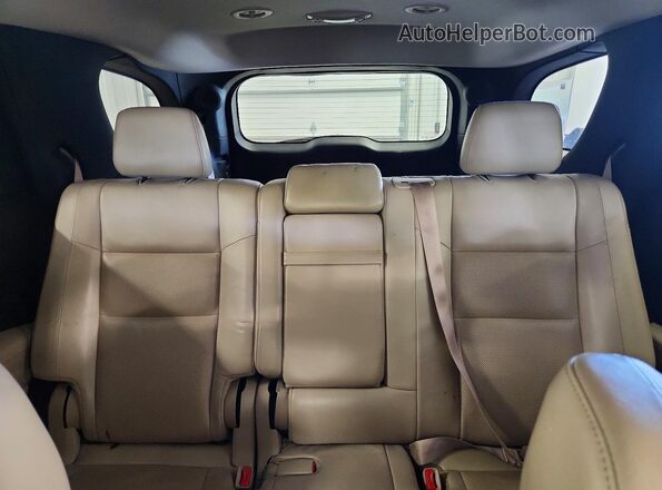 1C4RDJEG0JC255805 2018 DODGE DURANGO Maroon Rear seats view
