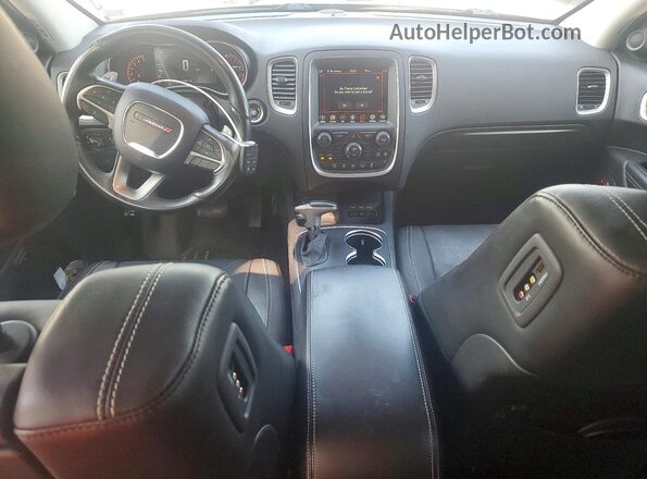 1C4RDJEG2JC344985 2018 DODGE DURANGO Gray Առջևի վահանակի տեսք