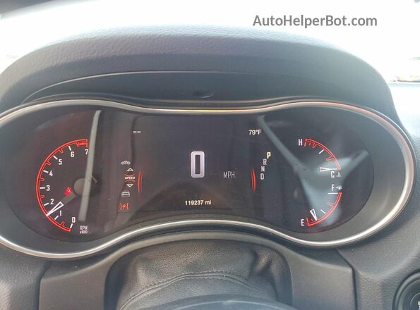 1C4RDJEG2JC344985 2018 DODGE DURANGO Gray Սարքավորումների վահանակի տեսք