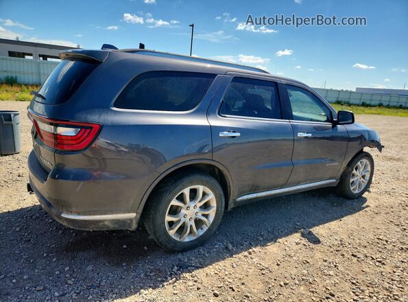 1C4RDJEG5GC424807 2016 DODGE DURANGO Charcoal Задня права чверть