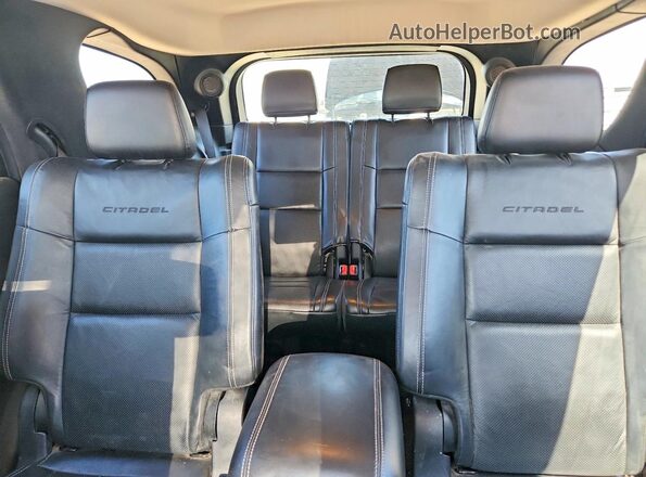 1C4RDJEG5GC424807 2016 DODGE DURANGO Charcoal Вид задніх сидінь